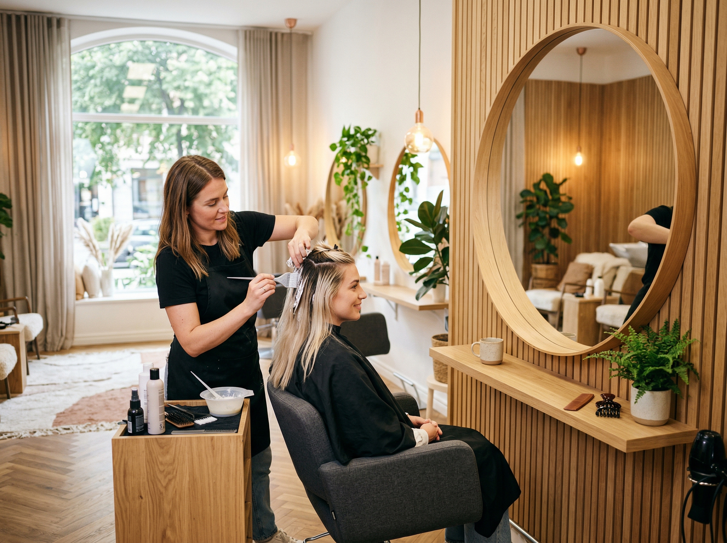 Frisørbehandling hos Hårstrået i Ålesund